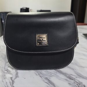 Dooney & Bourke Black Leather Crossbody Bag